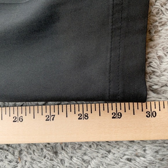 Nike Golf Pants Mens 34x30 Black Dri-Fit Tour Performance Chino Flat Front - Picture 7 of 11